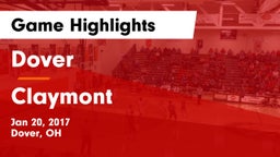 Dover  vs Claymont  Game Highlights - Jan 20, 2017