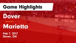 Dover  vs Marietta  Game Highlights - Feb 7, 2017