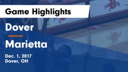 Dover  vs Marietta  Game Highlights - Dec. 1, 2017