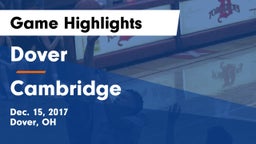 Dover  vs Cambridge  Game Highlights - Dec. 15, 2017