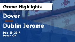 Dover  vs Dublin Jerome  Game Highlights - Dec. 29, 2017