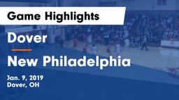 Dover  vs New Philadelphia  Game Highlights - Jan. 9, 2019