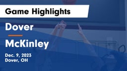 Dover  vs McKinley  Game Highlights - Dec. 9, 2023