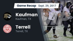 Recap: Kaufman  vs. Terrell  2017