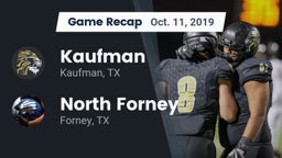 Recap: Kaufman  vs. North Forney  2019