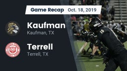 Recap: Kaufman  vs. Terrell  2019