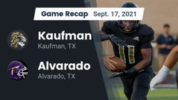 Recap: Kaufman  vs. Alvarado  2021