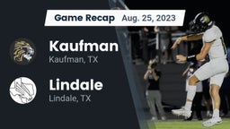 Recap: Kaufman  vs. Lindale  2023