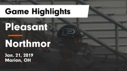 Pleasant  vs Northmor  Game Highlights - Jan. 21, 2019