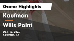 Kaufman  vs Wills Point  Game Highlights - Dec. 19, 2023