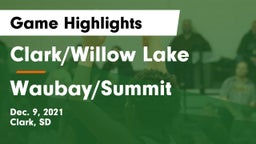 Clark/Willow Lake  vs Waubay/Summit  Game Highlights - Dec. 9, 2021
