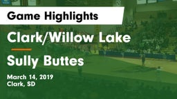 Clark/Willow Lake  vs Sully Buttes  Game Highlights - March 14, 2019