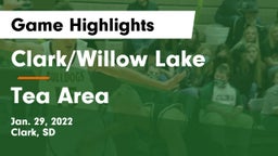Clark/Willow Lake  vs Tea Area  Game Highlights - Jan. 29, 2022