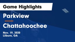 Parkview  vs Chattahoochee  Game Highlights - Nov. 19, 2020