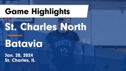 St. Charles North  vs Batavia  Game Highlights - Jan. 20, 2024
