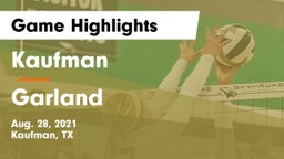 Kaufman  vs Garland  Game Highlights - Aug. 28, 2021