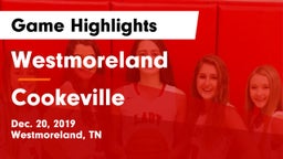 Westmoreland  vs Cookeville  Game Highlights - Dec. 20, 2019