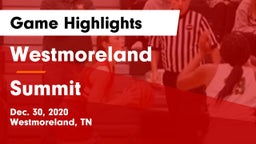 Westmoreland  vs Summit  Game Highlights - Dec. 30, 2020