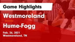Westmoreland  vs Hume-Fogg  Game Highlights - Feb. 26, 2021