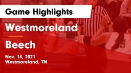 Westmoreland  vs Beech  Game Highlights - Nov. 16, 2021
