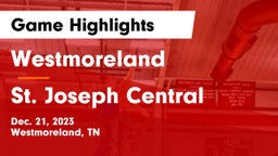 Westmoreland  vs St. Joseph Central  Game Highlights - Dec. 21, 2023