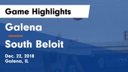 Galena  vs South Beloit Game Highlights - Dec. 22, 2018