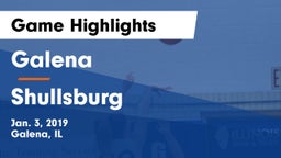 Galena  vs Shullsburg Game Highlights - Jan. 3, 2019