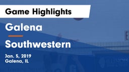 Galena  vs Southwestern Game Highlights - Jan. 5, 2019
