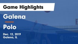Galena  vs Polo Game Highlights - Dec. 12, 2019