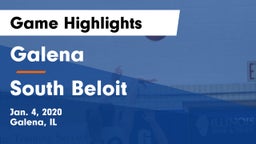 Galena  vs South Beloit Game Highlights - Jan. 4, 2020