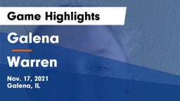 Galena  vs Warren Game Highlights - Nov. 17, 2021