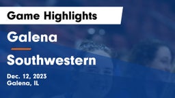 Galena  vs Southwestern  Game Highlights - Dec. 12, 2023