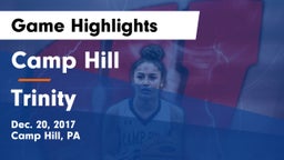 Camp Hill  vs Trinity  Game Highlights - Dec. 20, 2017