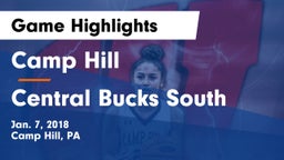 Camp Hill  vs Central Bucks South  Game Highlights - Jan. 7, 2018