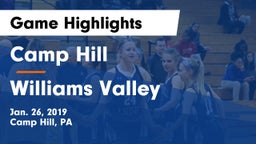 Camp Hill  vs Williams Valley  Game Highlights - Jan. 26, 2019