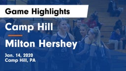 Camp Hill  vs Milton Hershey  Game Highlights - Jan. 14, 2020