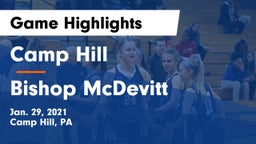Camp Hill  vs Bishop McDevitt  Game Highlights - Jan. 29, 2021