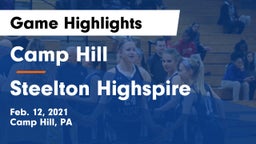 Camp Hill  vs Steelton Highspire Game Highlights - Feb. 12, 2021