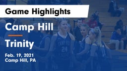 Camp Hill  vs Trinity  Game Highlights - Feb. 19, 2021