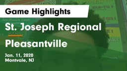 St. Joseph Regional  vs Pleasantville  Game Highlights - Jan. 11, 2020