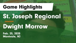 St. Joseph Regional  vs Dwight Morrow  Game Highlights - Feb. 25, 2020
