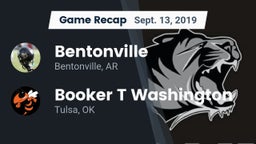 Recap: Bentonville  vs. Booker T Washington  2019