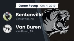 Recap: Bentonville  vs. Van Buren  2019