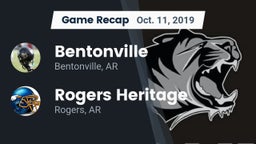 Recap: Bentonville  vs. Rogers Heritage  2019