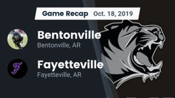 Recap: Bentonville  vs. Fayetteville  2019