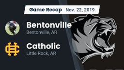Recap: Bentonville  vs. Catholic  2019