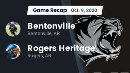 Recap: Bentonville  vs. Rogers Heritage  2020