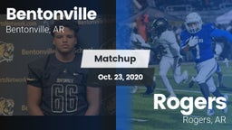 Matchup: Bentonville High vs. Rogers  2020