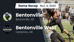 Recap: Bentonville  vs. Bentonville West  2020
