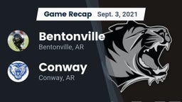 Recap: Bentonville  vs. Conway  2021